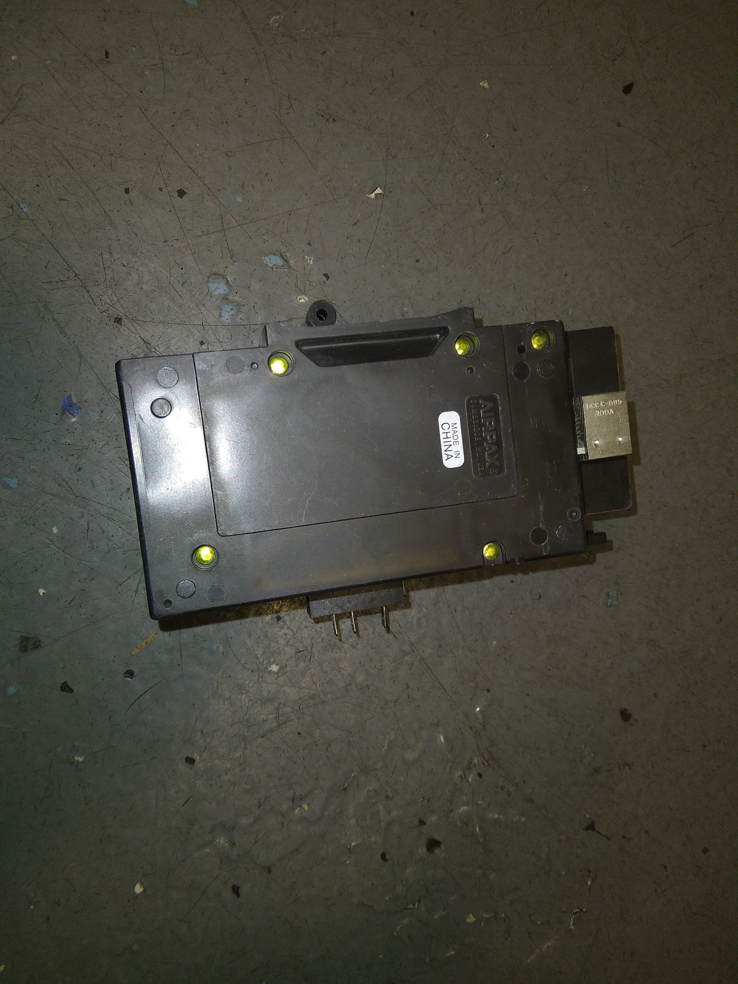 Protector de circuito hidráulico y magnético multipolar de 3 polos, 100 A, 209, para aplicaciones de controlador manual