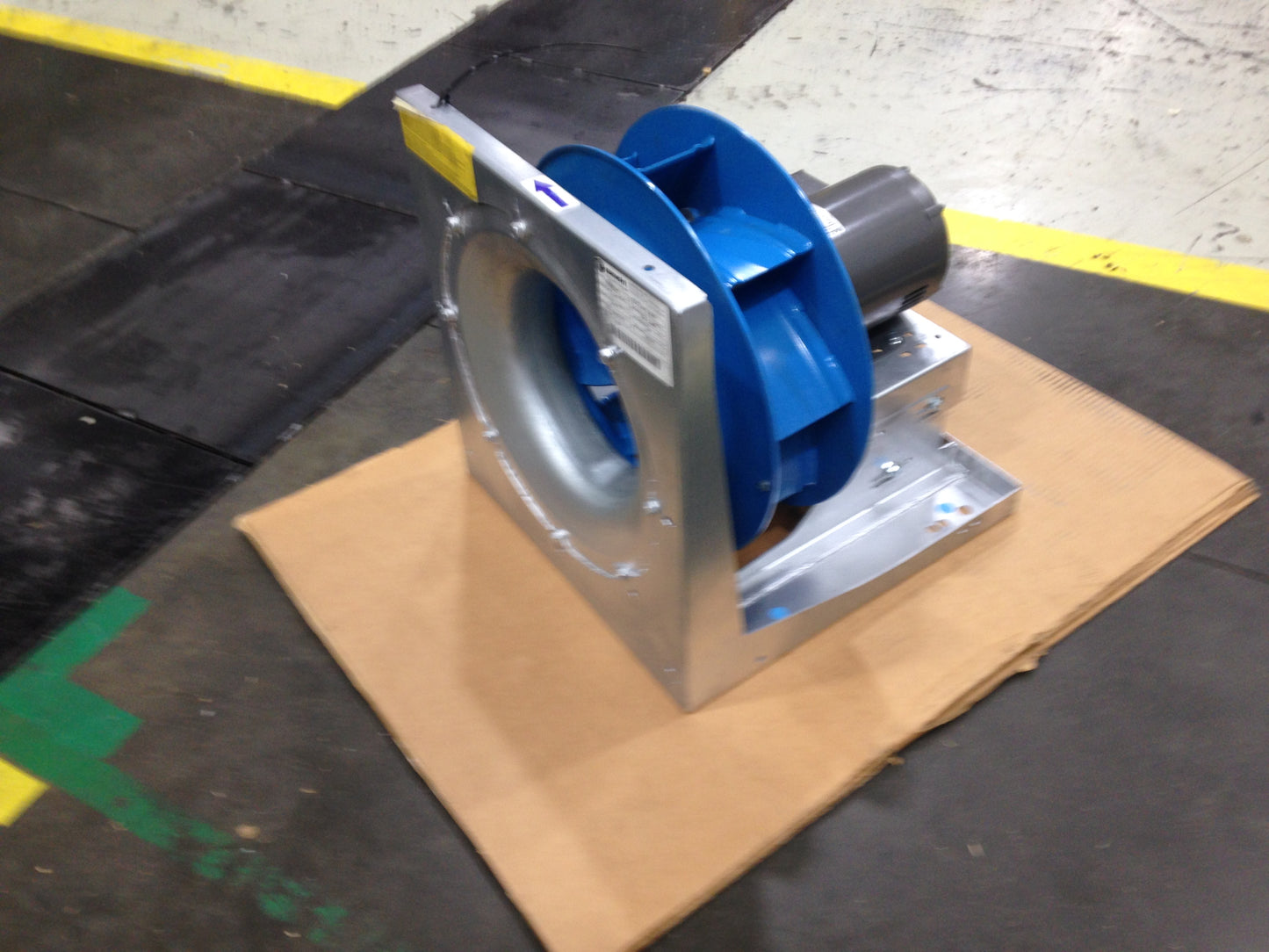 2 HP Fan Motor Assembly, 200/60/3 RPM:1750