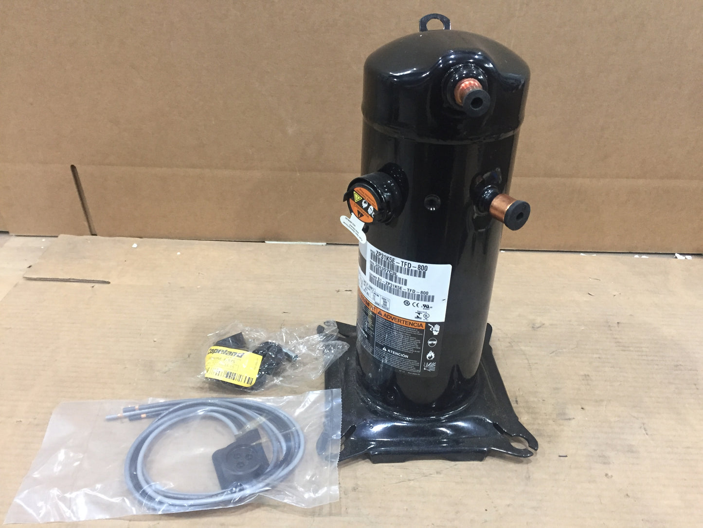 2.5 Ton Ac/HP Scroll Compressor; 460/60/3, R-410A