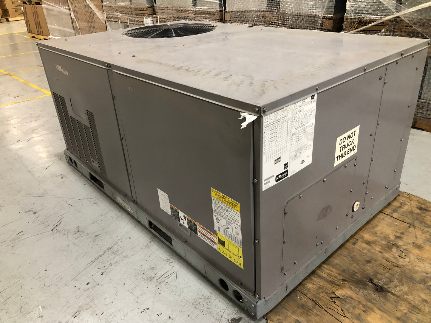 3 Ton Convertible Electric Packaged Heat Pump 15 Seer 460/60/3 R-410A