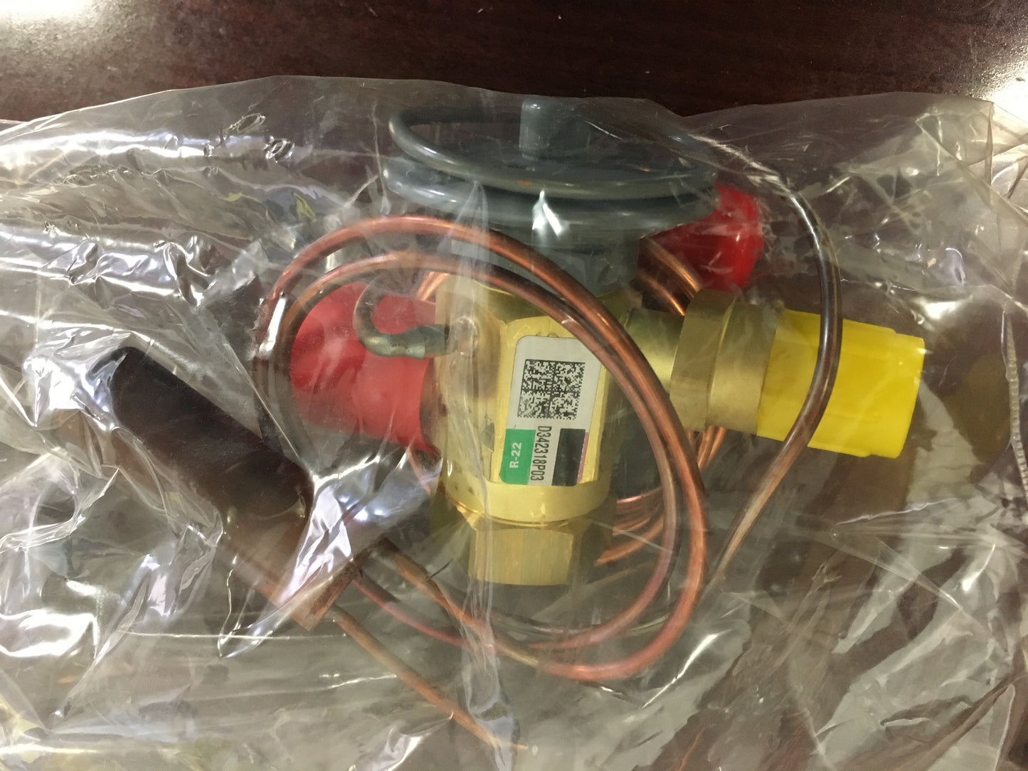 Bobina de válvula de expansión térmica sin aspas R-22 de 2,5 toneladas