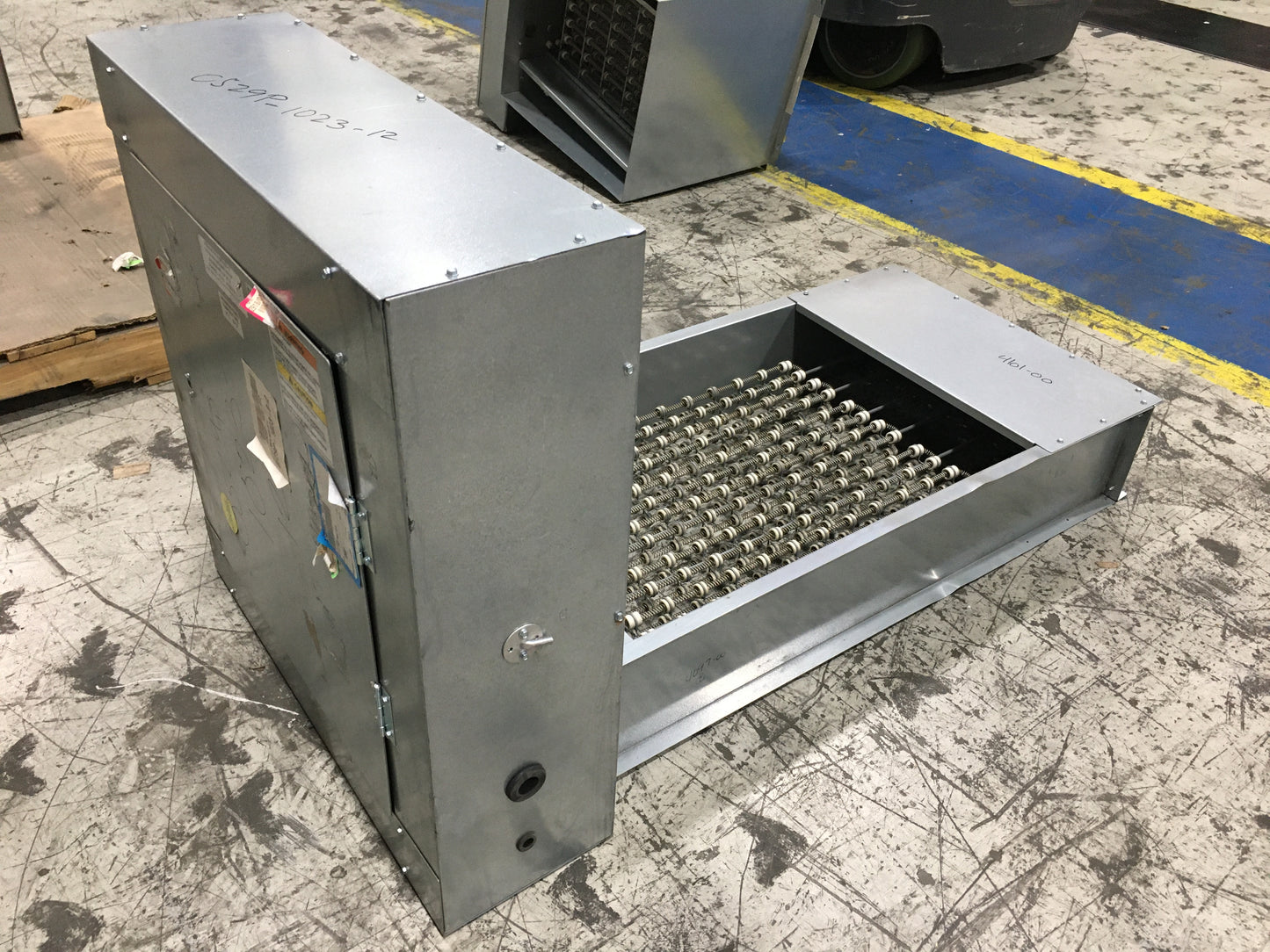 20 Kw Electric Duct Heater 480/50-60/3 24.1 Amps 2 Stage