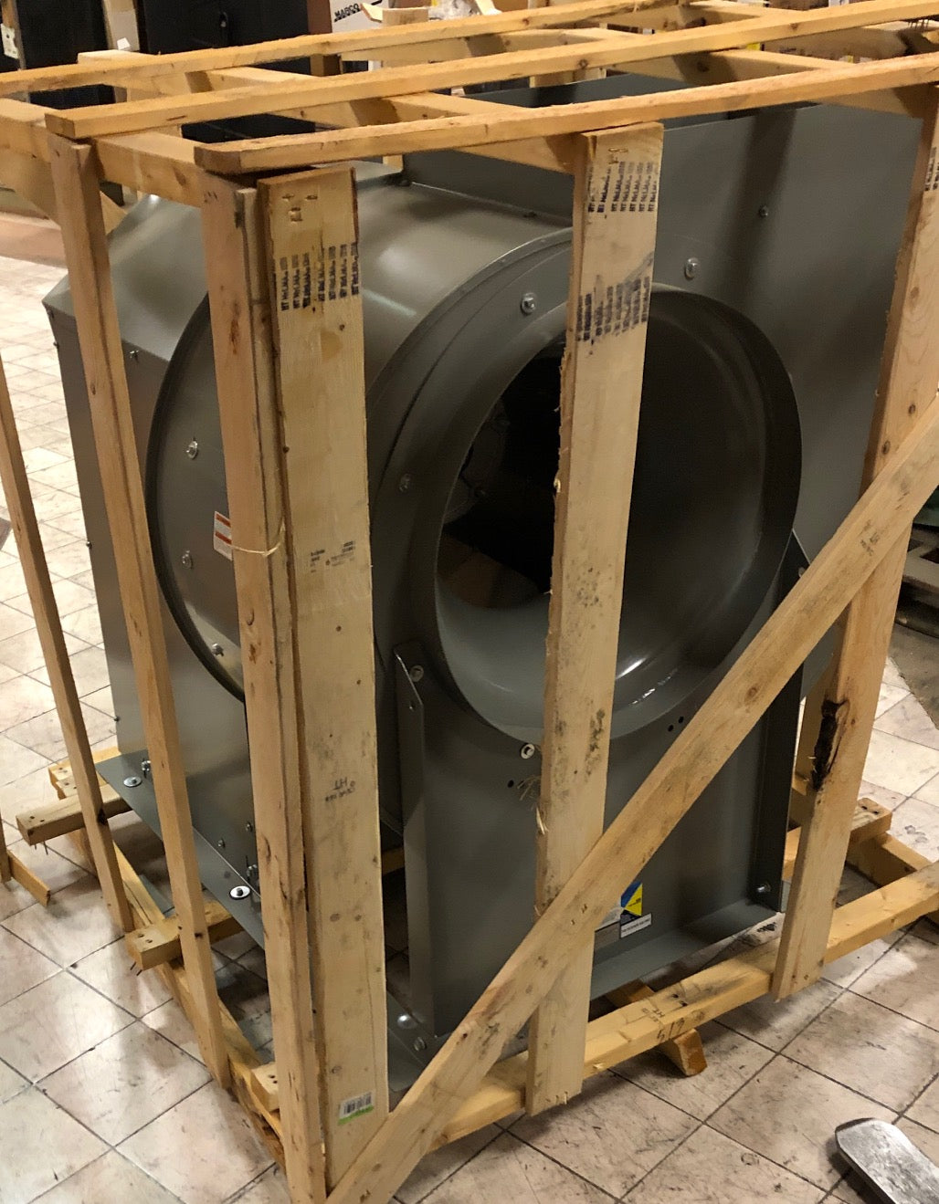 22-1/4 Belt Driven Backward Incline Utility Exhaust Blower/Less Drive Package"