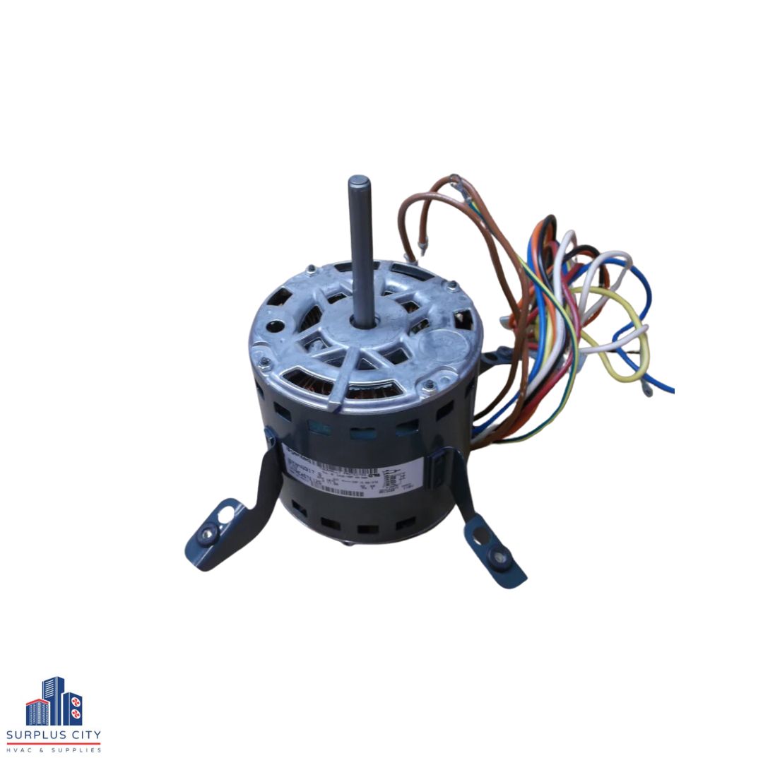 Motor de soplador de accionamiento directo de 3/4 HP, 115/60/1 RPM: 1075/5 velocidades