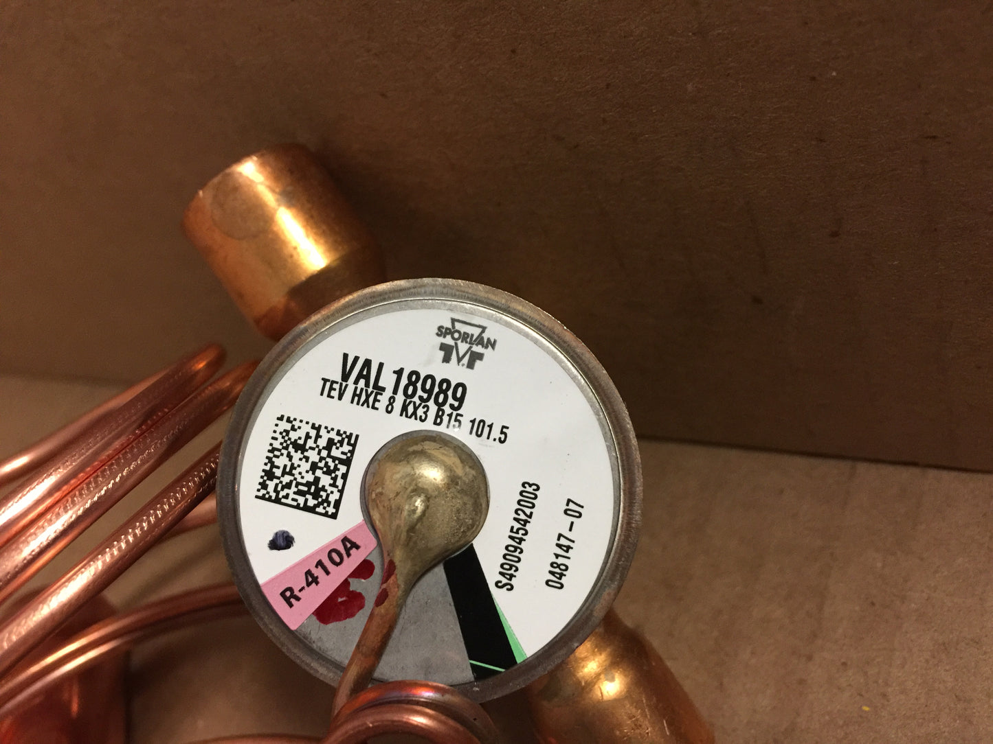 8 Ton Thermostatic Expansion Valve; R-410A