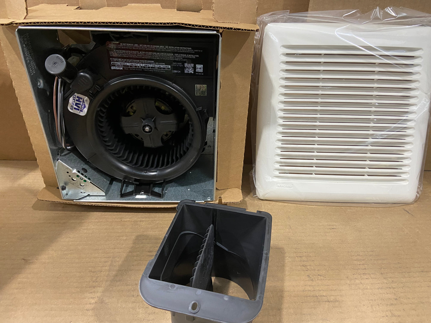 Humidity Sensing Ventilation Fan 110 CFM 120/60/1