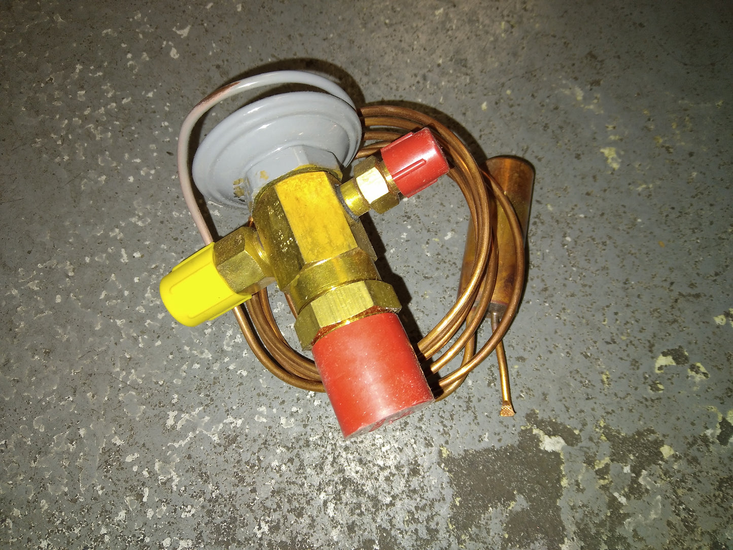 2 Ton Adjustable External Thermal Expansion Valve/W 1/4 Flareexternal Bleed Port Equalizer R-22"