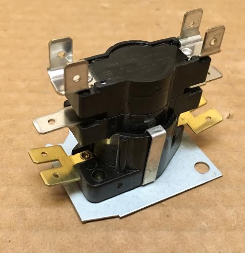 2 Pole Double Stacked Sequencing Heater Relay 24 Volts