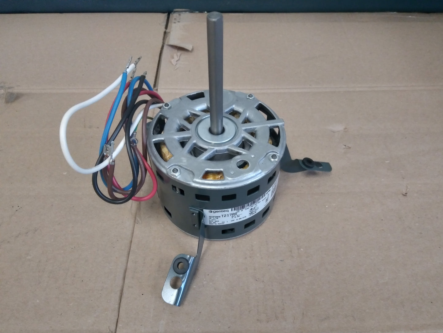 1/10 HP Motor 277/60/1 825/750/660 RPM 3 Speed