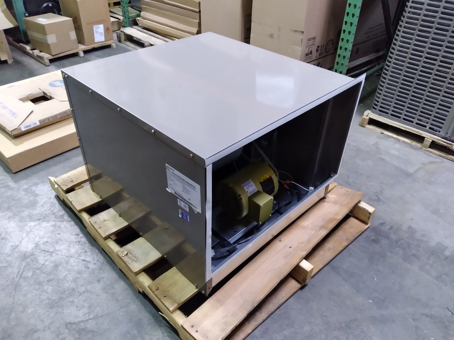 Downflow Power Exhaust Economizer for York Predator 42 Tall Cabinet Sizes