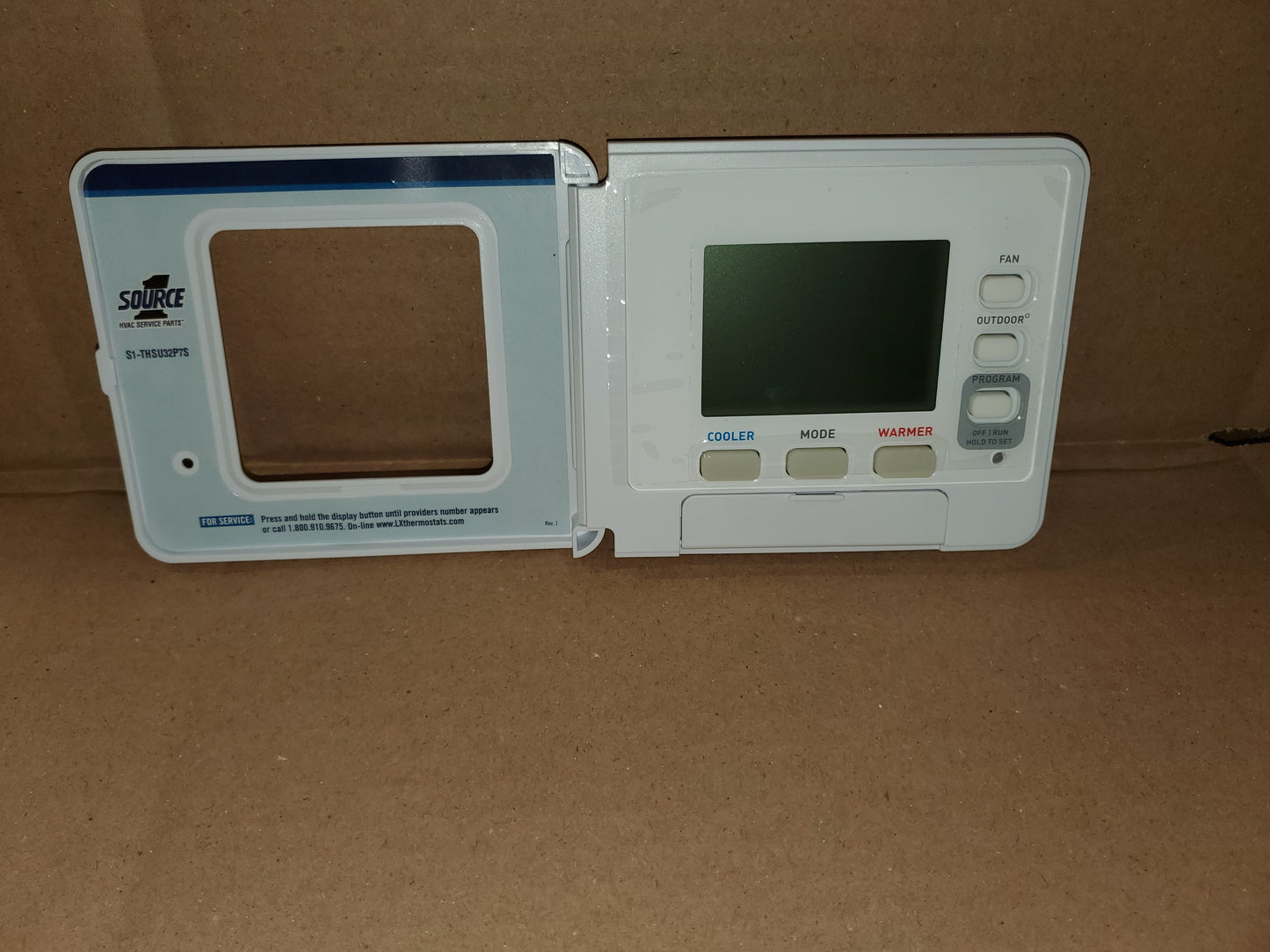 4 Heat/2 Cool Programmable Digital Thermostat