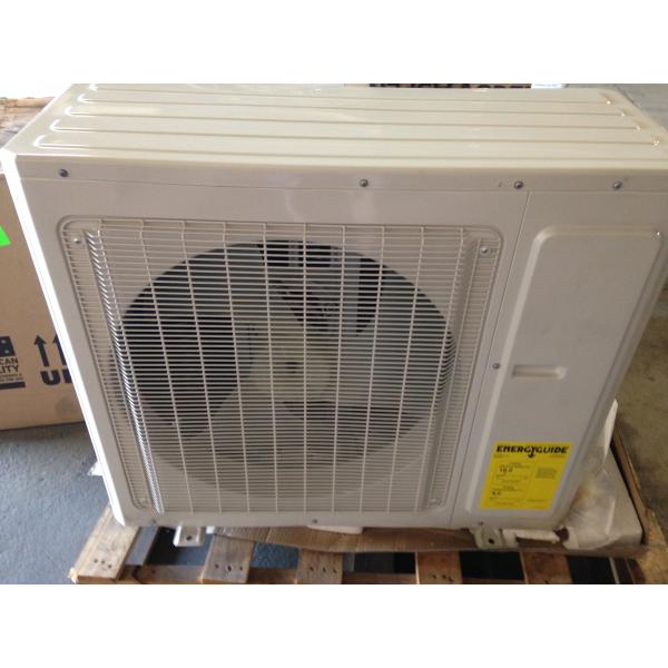 18,000 Btu Single Zone Outdoor Mini-Split Heat Pump, 16 Seer 208-230/60/1 R-410A