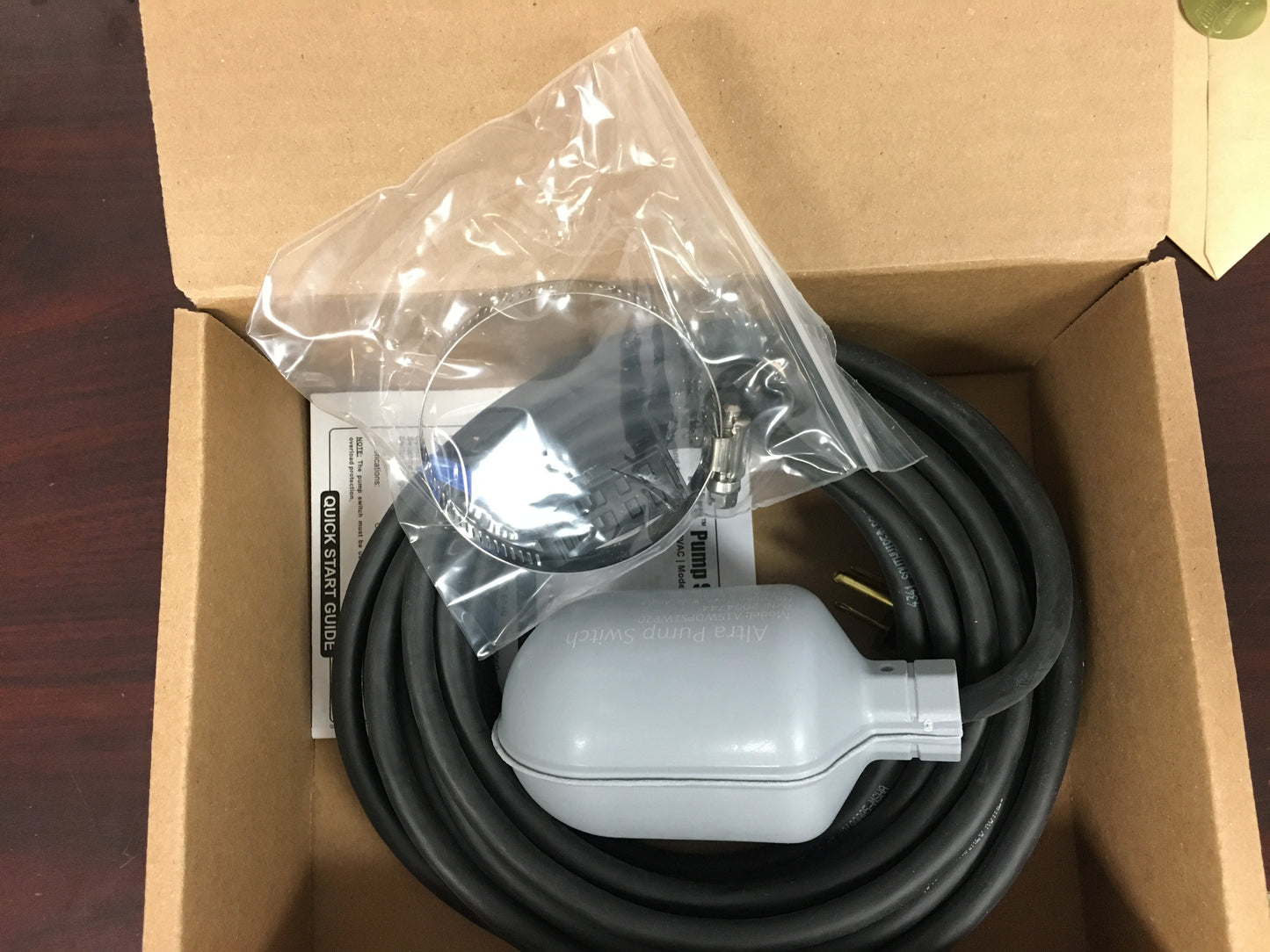 20FT 120V Sump Pump Float Switch