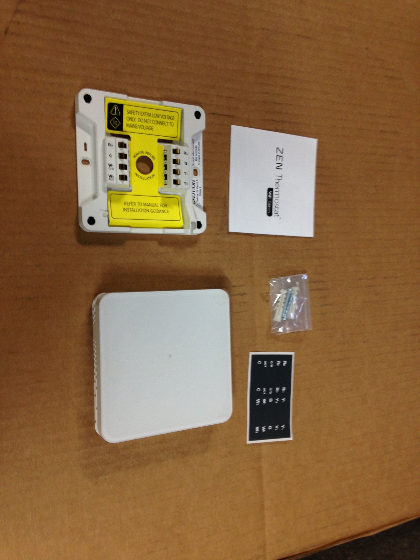 Zen Thermostat Wifi Edition, 24 VAC