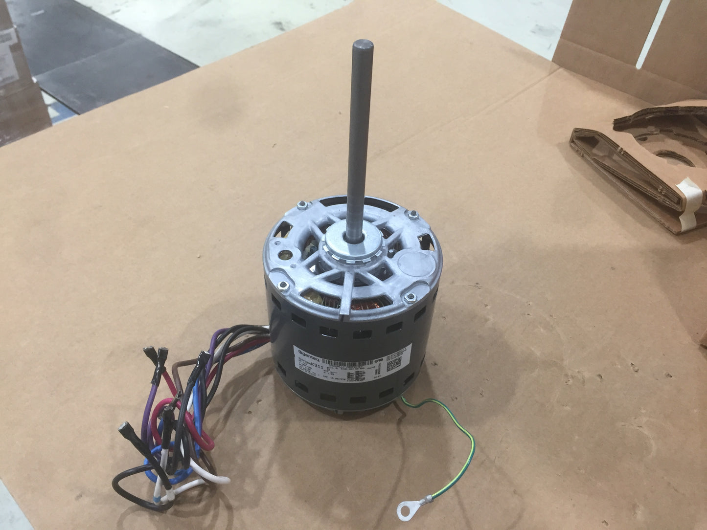 Motor eléctrico de 1/2 HP 400-460/50-60/1 1120 RPM 3 velocidades