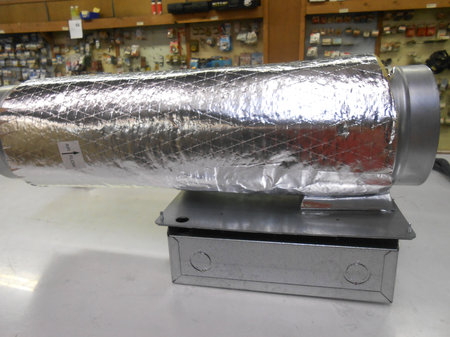 6" Round Damper Assembly