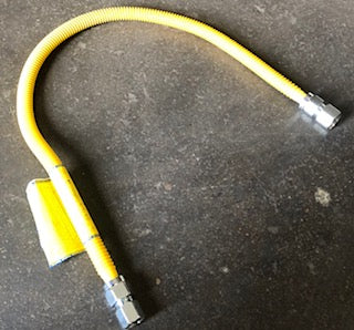 Conector para aparatos a gas de acero inoxidable corrugado "Procoat" de 5/8 FPT x 36" de largo