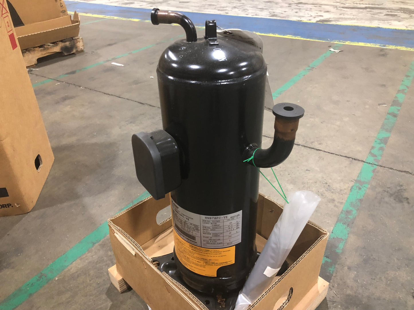 8 Ton DC Inverter Scroll Compressor 460/60/3