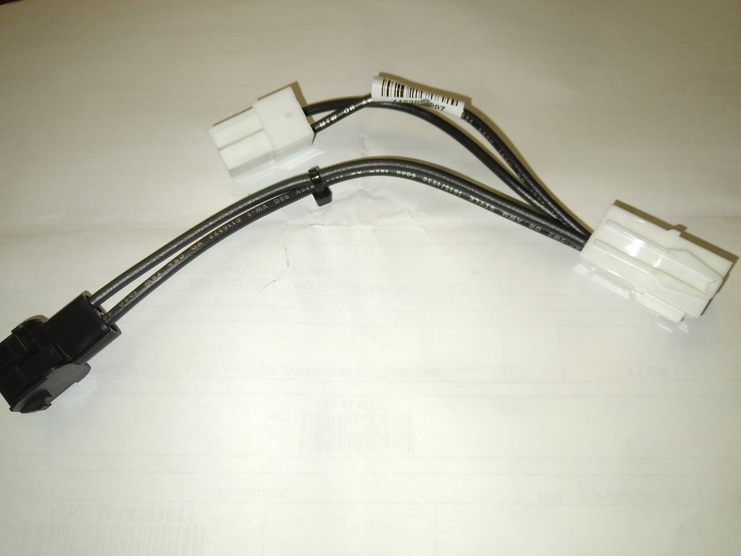 Main Power Distribution Wire Assembly