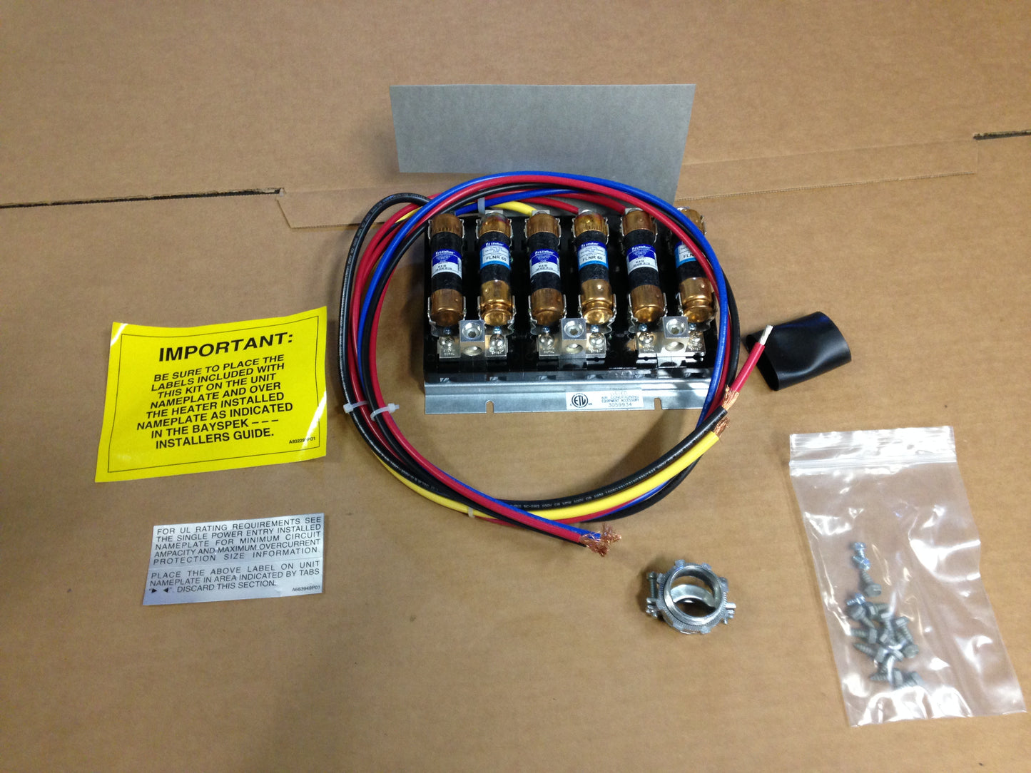 Kit de entrada de potencia única