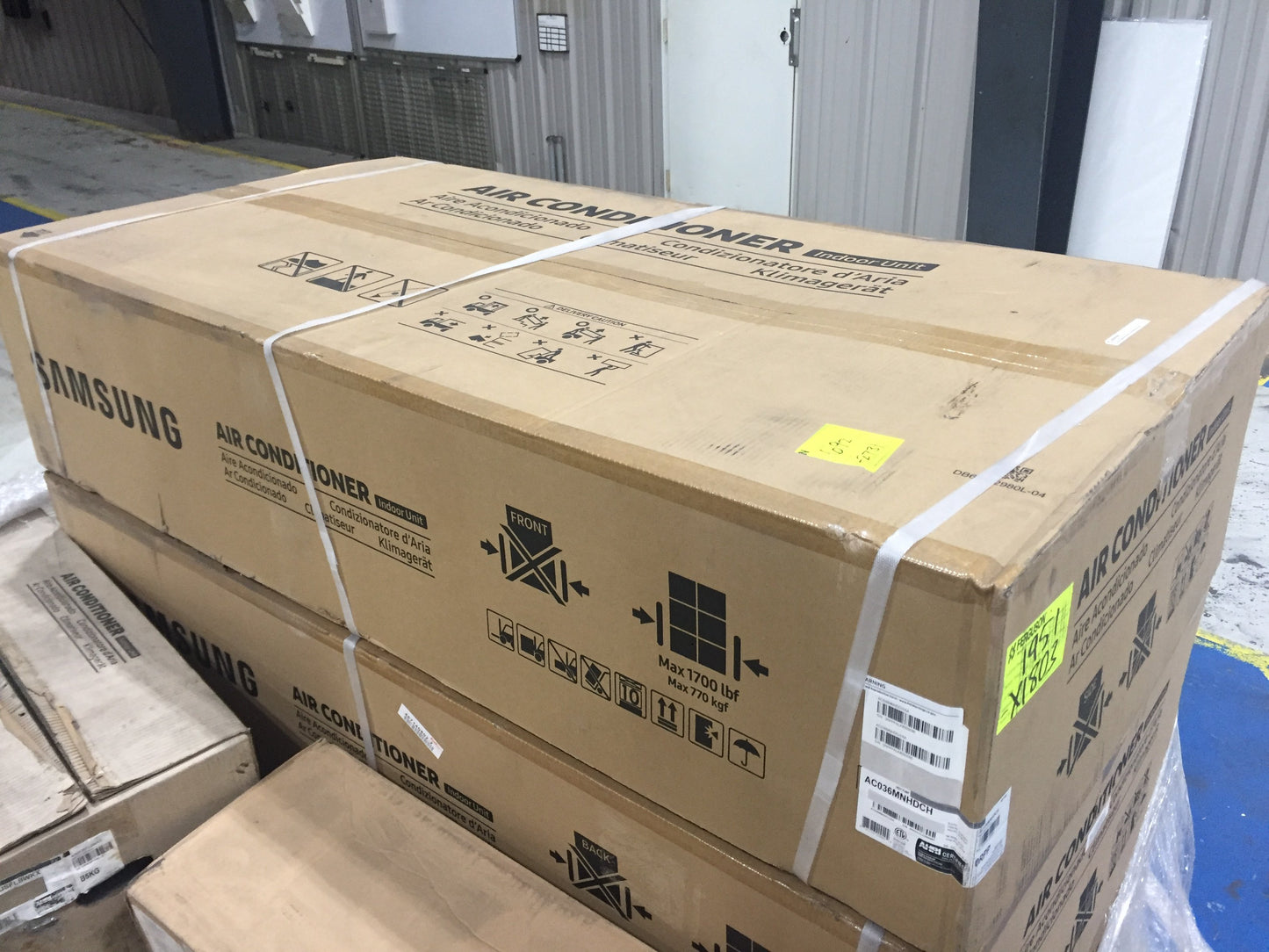 36,000 BTU Cassette Type Inverter Style Indoor Mini-Split Heat Pump; 208-230/60/1, R-410A