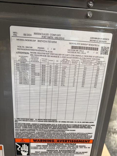 2 Ton 3-Stg SS Comm Comp AC 208-230/60/1 R410A 16SEER2 and 2 Ton AC/HP ECM Multiposition Air Handler