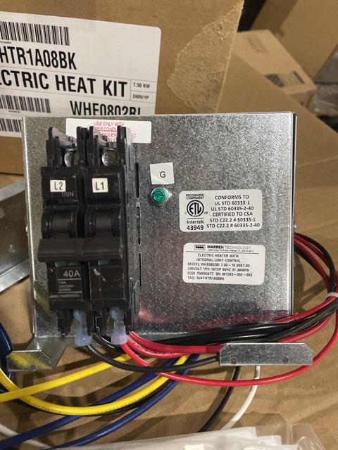 5 Ton SS AC R454B 13.4 SEER2, 5 Ton Multi Air Handler, 7.5KW Heat Kit with Breaker and 5 Ton TXV Kit
