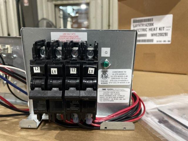 4 Ton 1-Stg SS Heat Pump R454B 14.3 SEER2, 4 Ton AC/HP PSC Multiposition Air Handler with 20KW Heat