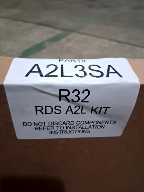 3 Ton AC/HP Upflow Cased A Coil, R32 CFM 1200 and A2L Refrigerant Detection System Kit, Standard, A