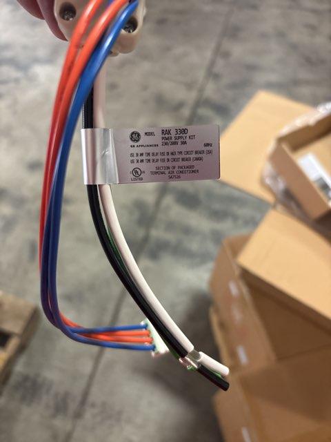 7,000 BTU Packaged Terminal HP W/ 7-15KW Heat, R-410A, Wall Sleeve, Rear Grille with 30A Connect Kit