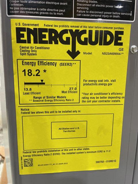 88,000 BTU Low NOx Down Gas Furnace 97%, 5 Ton Inverter AC R410A 23 SEER, 5 Ton Upflow Uncased Coil