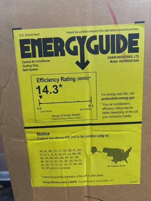 3 Ton Inverter Communicating AC R-410A 14.3 SEER with 3 Ton AC/HP ECM Comm Multiposition Air Handler