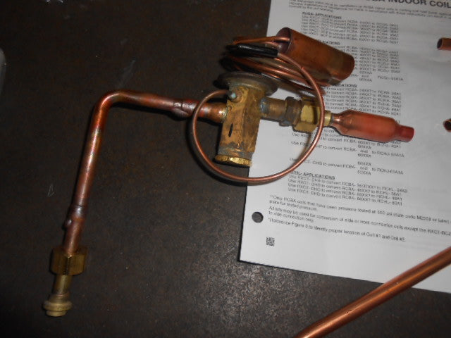 EXPANSION VALVE KIT FOR RCBA INDOOR COILS