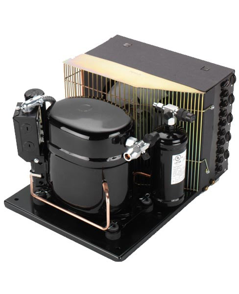 1/2 HP AIR COOLED COMMERCIAL TEMP INDOOR REFRIGERATION CONDENSING UNIT WITHOUT POWER CORD, 208-230/60/1 R-22