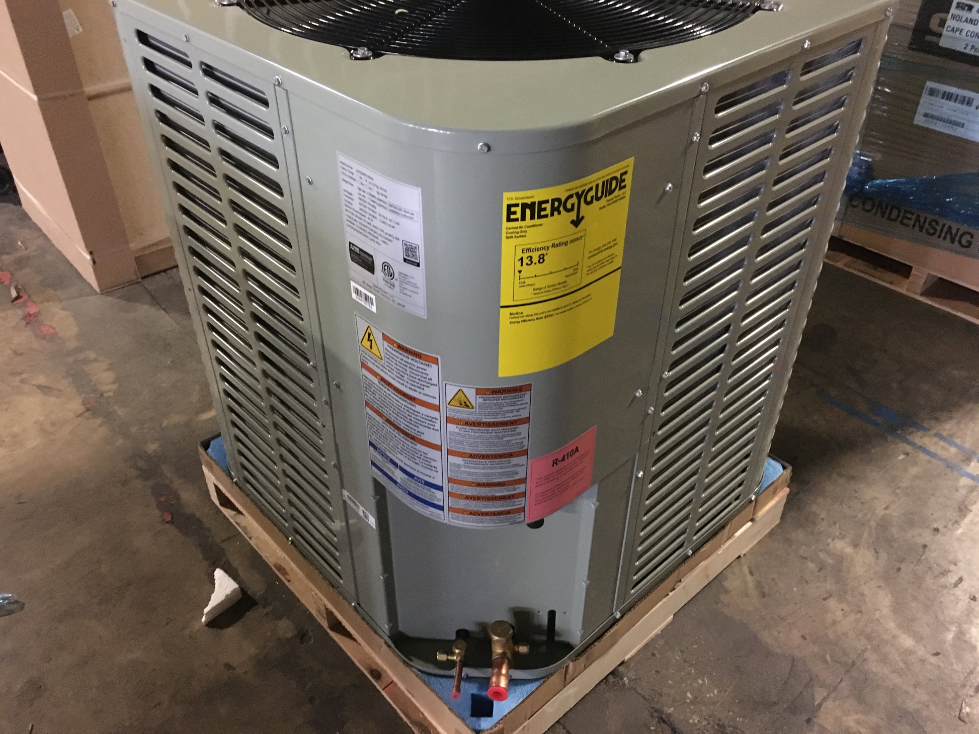 5 TON SPLIT-SYSTEM AIR CONDITIONER 208-230/60/1 R410A 14.3 SEER
