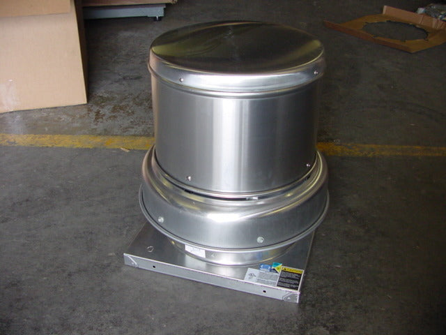 EXHAUST VENTILATOR CENTRIFUGAL DOWNBLAST, LESS DRIVE PACKAGE