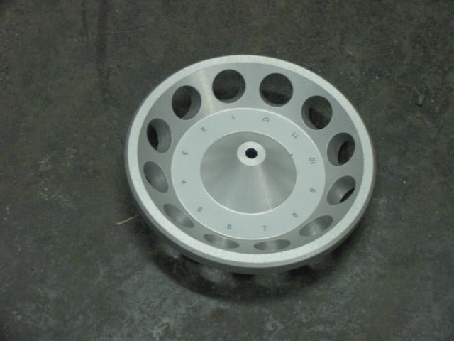 12 POSITION ANGLE HEAD ROTOR FOR CENTRIFIC MODEL 225 OR 225A CENTRIFUGE