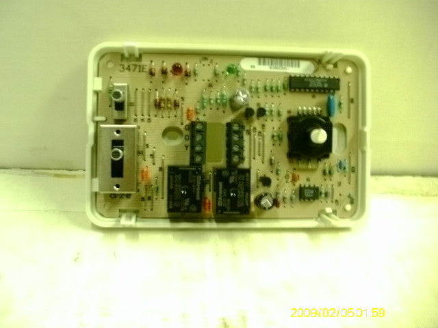 LOW VOLTAGE HEAT PUMP THERMOSTAT WITH SUBBASE