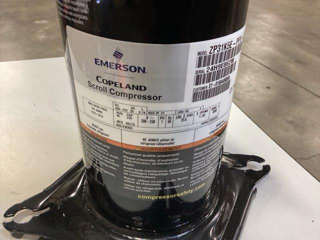 2-1/2 Ton Ac/HP Scroll Compressor 208-230/60/1 R-410A