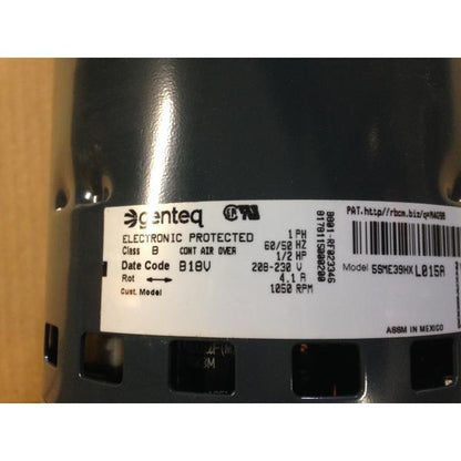 1/2HP ECM ELECTRIC MOTOR, 208-230/60/1  RPM 1050