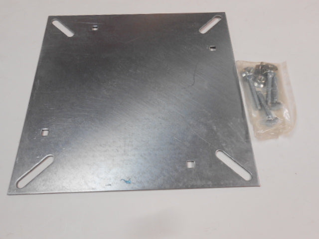 UNIVERSAL METAL MOUNTING PLATE WITH HARDWARE