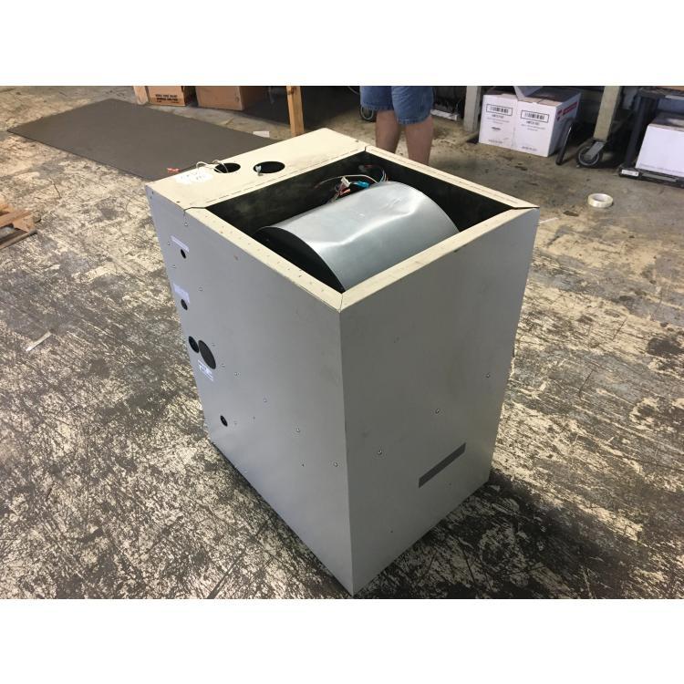 100,000 Btu ISEER IQ Drive Ready Hi Eff Series 2 Stage ECM Var Spd Downflow Gas Low Nox Furnace