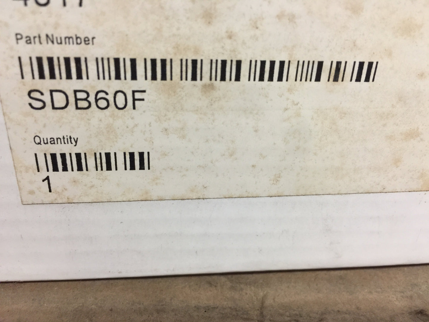 Desconexión por fusible de 60 amperios