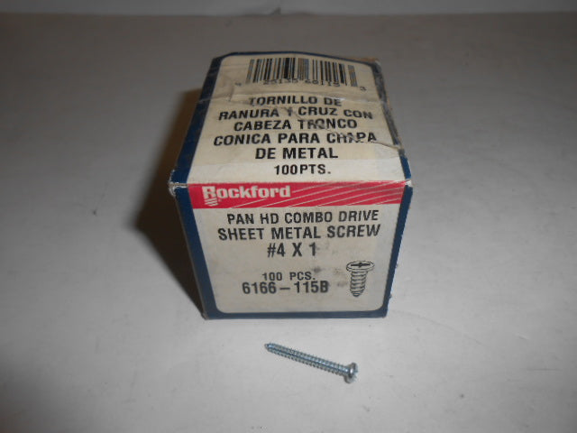 PAN HEAD COMBO DRIVE SHEET METAL