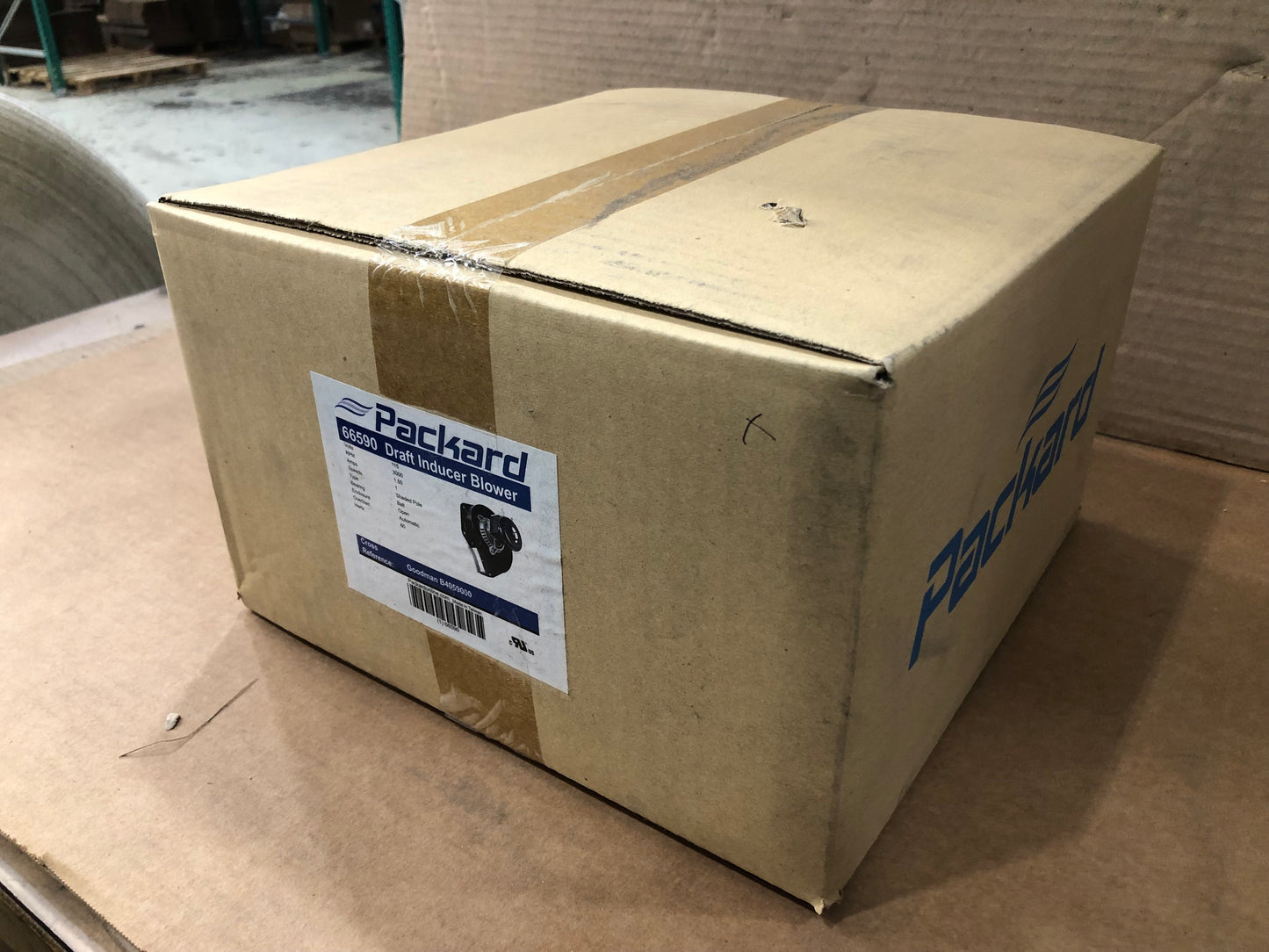 Conjunto de soplador con inductor de tiro 115/60/1 3000 RPM 1 velocidad