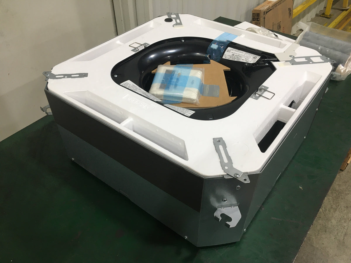 9,500 Btu Ac/HP Multi-Zone Ductless Mini-Split Indoor Cassette Fancoil 16 Seer 230-208/60/1 R-410A