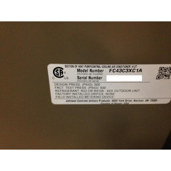 Serpentín tipo A con carcasa de flujo ascendente para aire acondicionado/HP de 3,5 toneladas