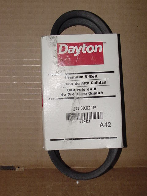 A42 DAYTON V-BELT RUBBER BODY WITH POLYESTER CORDS