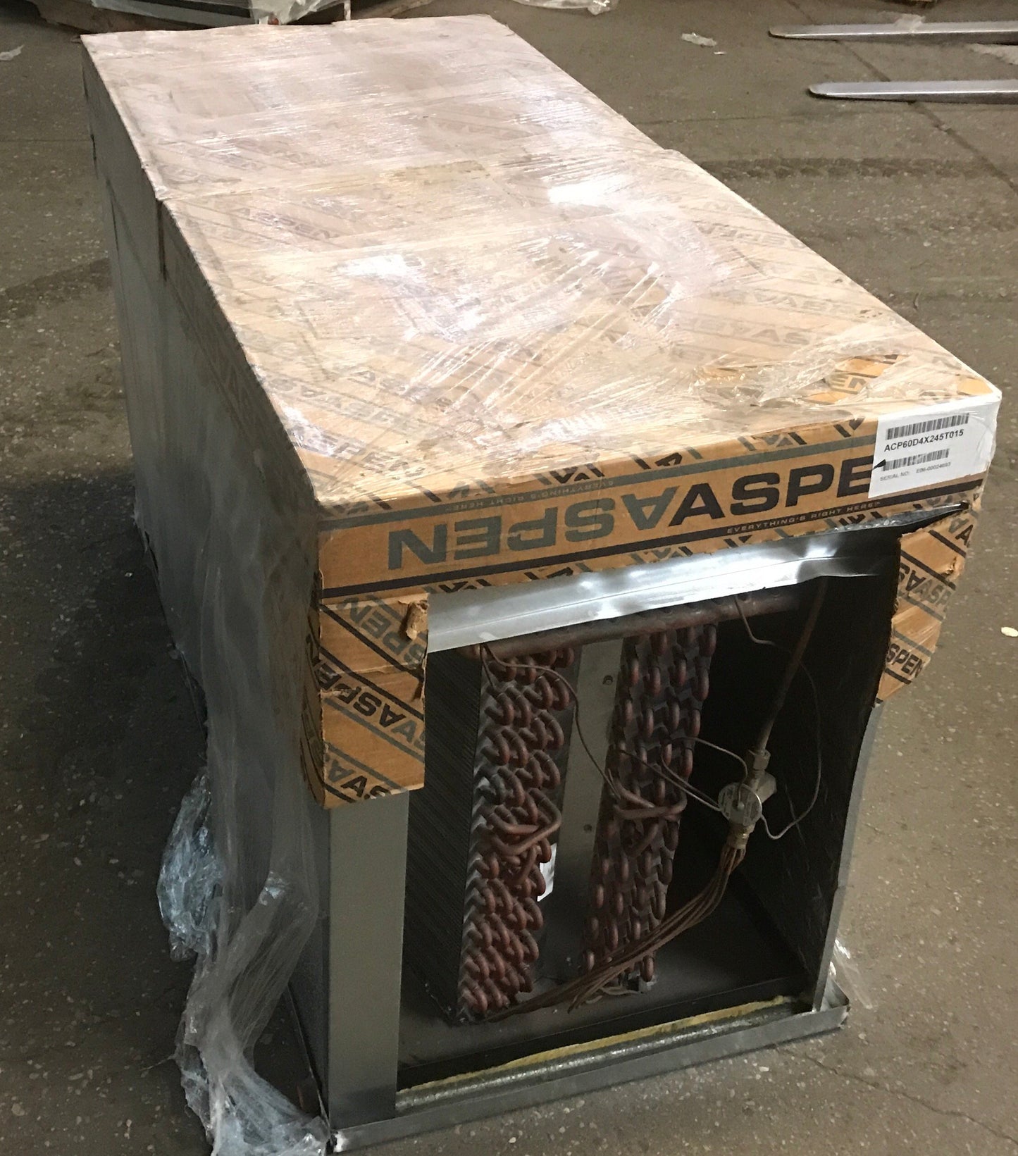 5 Ton AC/HP Dedicated Horizontal Cased A Coil/W Plenum R-22