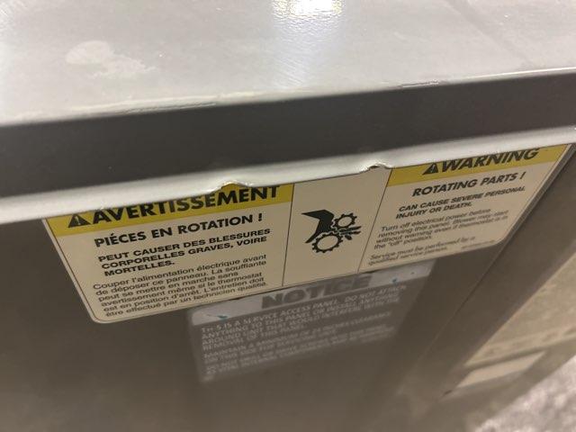 3 Ton Convertible Gas/Electric Package Unit, 13 SEER 460/60/3 R-410A